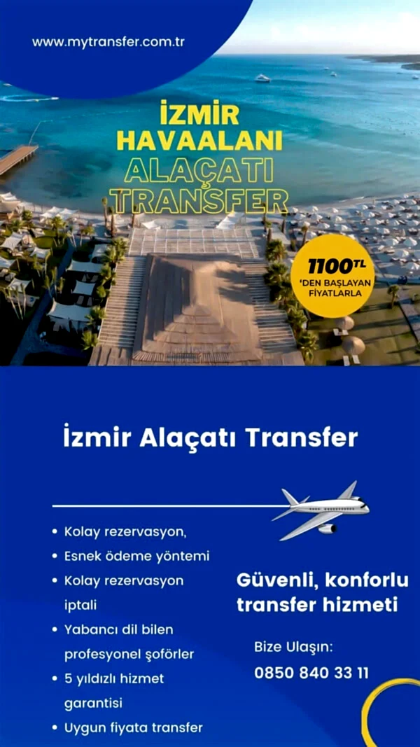 Bakı Alaçatı Transfer 1100₼'den Başlayan Fiyatlarla