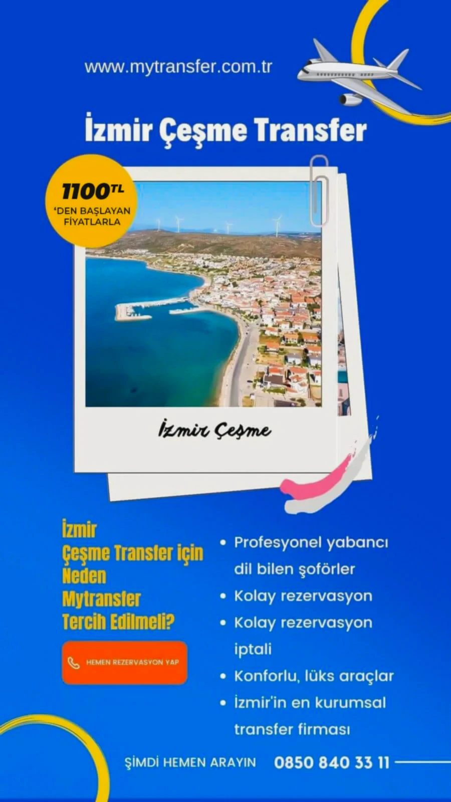 Bakı Çeşme Transfer 1100₼'den Başlayan Fiyatlarla